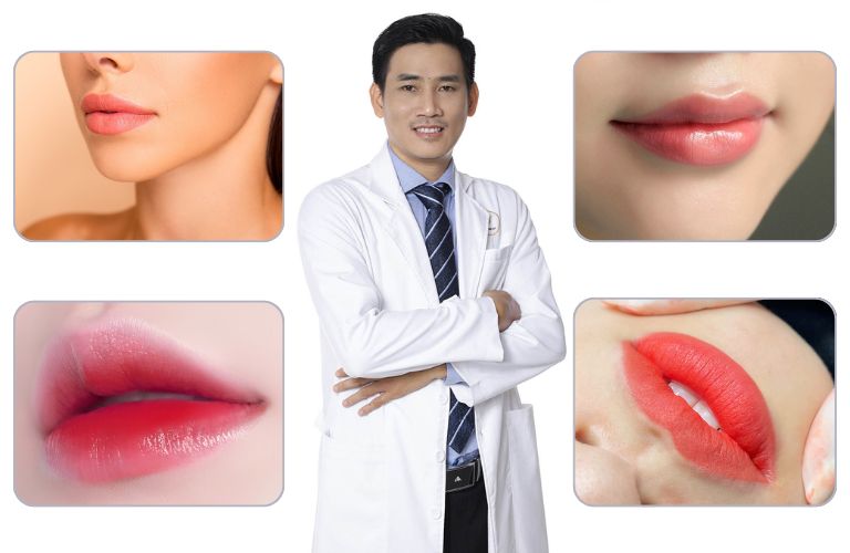Xăm môi uy tín, đẹp và không lo đậm viền với bác sĩ Lê Trần Duy tại Thẩm mỹ viện Galaxy