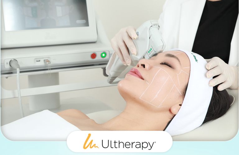 Ultherapy sử dụng sóng siêu âm để làm săn chắc da và nâng cơ