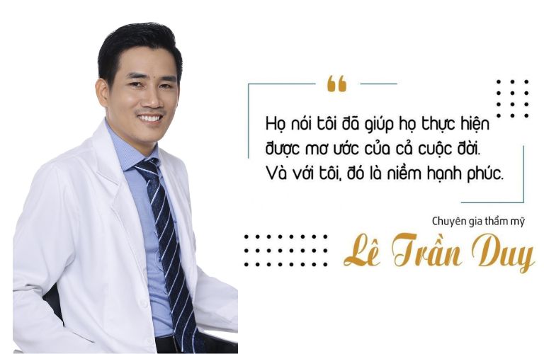 Bác sĩ Lê Trần Duy – Giám đốc thẩm mỹ viện Galaxy