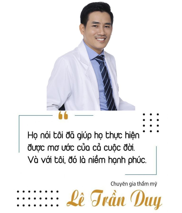 Bác Sĩ Lê Trần Duy – Chuyên gia phẫu thuật thẩm mỹ nổi tiếng