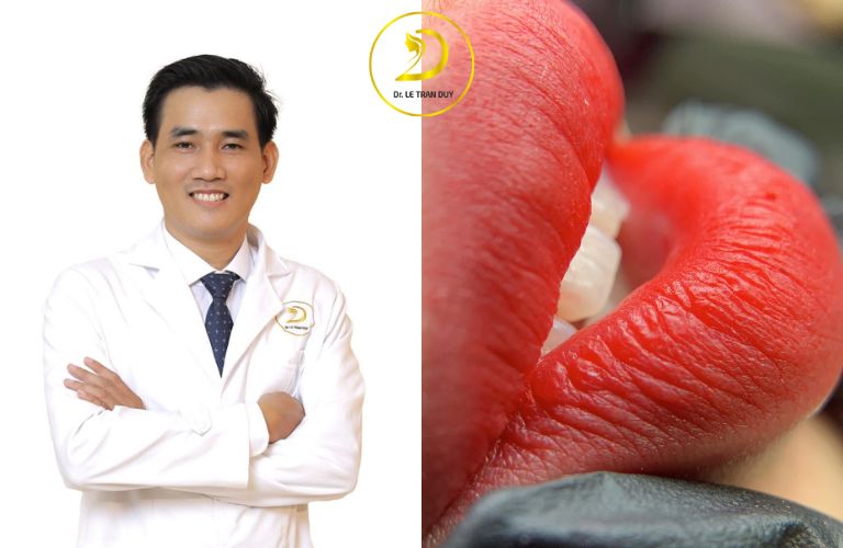 Phun môi đẹp, an toàn tại Thẩm mỹ viện Galaxy với Bác sĩ Lê Trần Duy