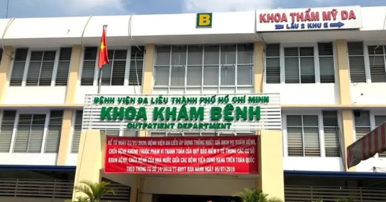 căng da mặt tại Bệnh viện Da Liễu TPHCM
