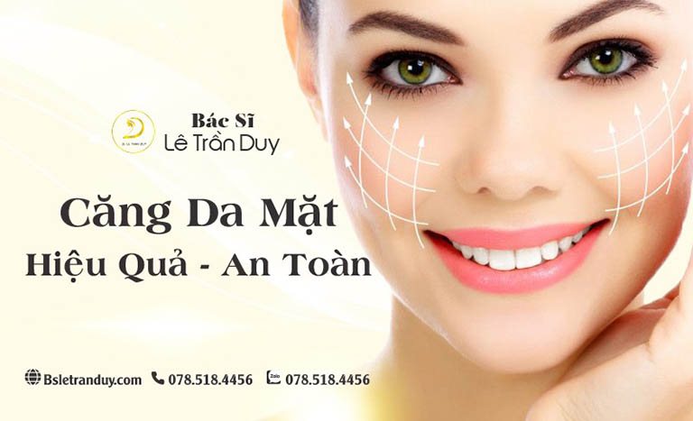 địa chỉ căng da mặt tại TP HCM bác sĩ Lê Trần Duy