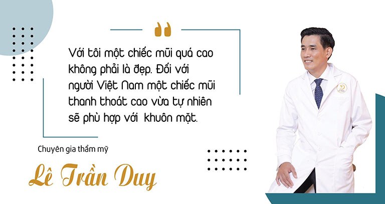 Bác sĩ Lê Trần Duy nâng mũi tại Cà Mau