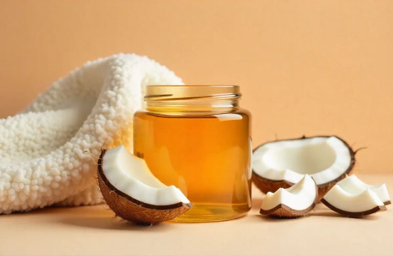 Dưỡng môi bằng mật ong và dầu dừa