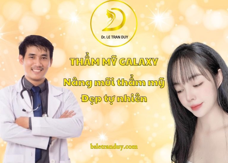 Thẩm mỹ Galaxy là địa chỉ nâng mũi cấu trúc s line đẹp tự nhiên