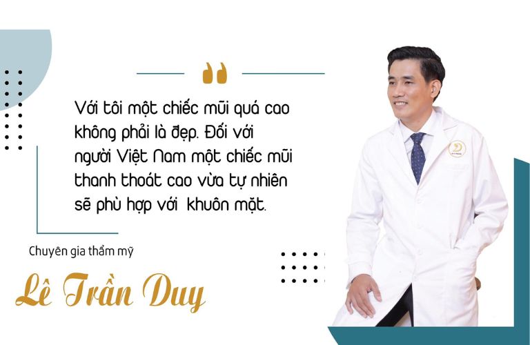 Bác sĩ Lê Trần Duy - Giám đốc Thẩm mỹ viện Galaxy chia sẻ