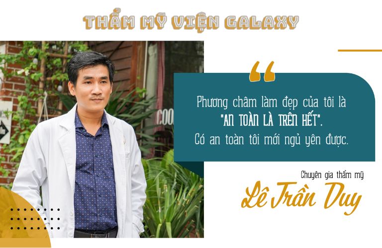 Chuyên gia thẩm mỹ, bác sĩ Lê Trần Duy
