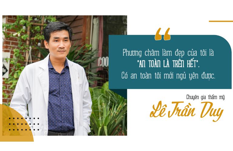 Chuyên gia thẩm mỹ Lê Trần Duy