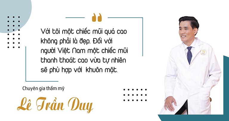 bác sĩ Lê Trần Duy nâng mũi tại Đà Nẵng