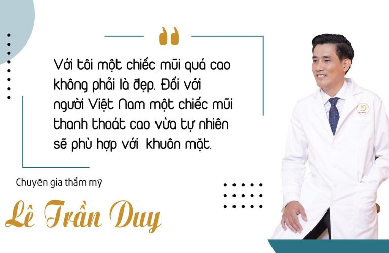 Bác sĩ Lê Trần Duy - Chuyên gia thẩm mỹ nổi tiếng