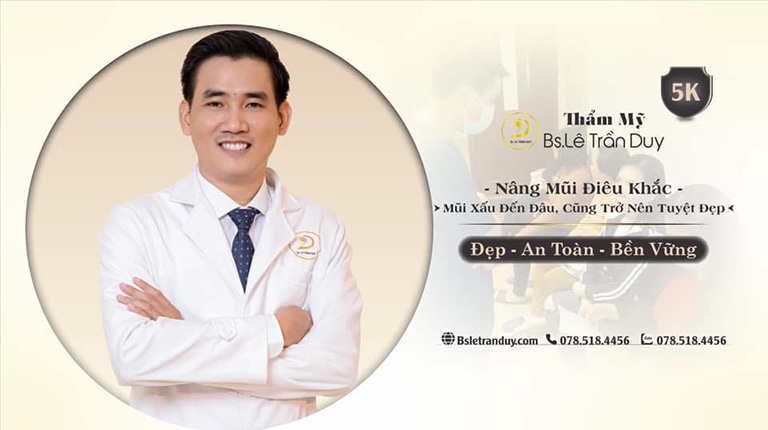 bác sĩ Lê Trần Duy giải đáp nâng mũi gom lại có thấp không