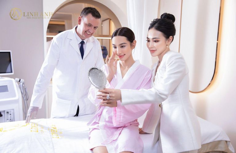 Thẩm Mỹ Viện Quốc Tế Linh Anh - Thẩm mỹ viện được nhiều người nổi tiếng tin chọn