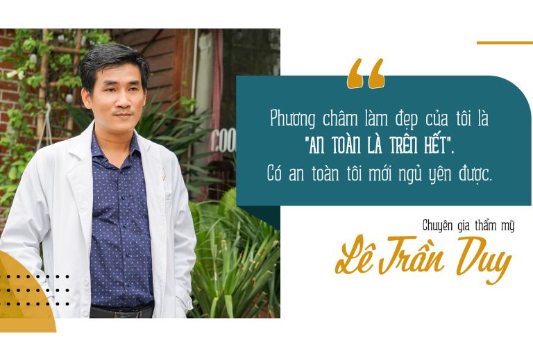 Chuyên gia nâng mũi – Bác sĩ Lê Trần Duy