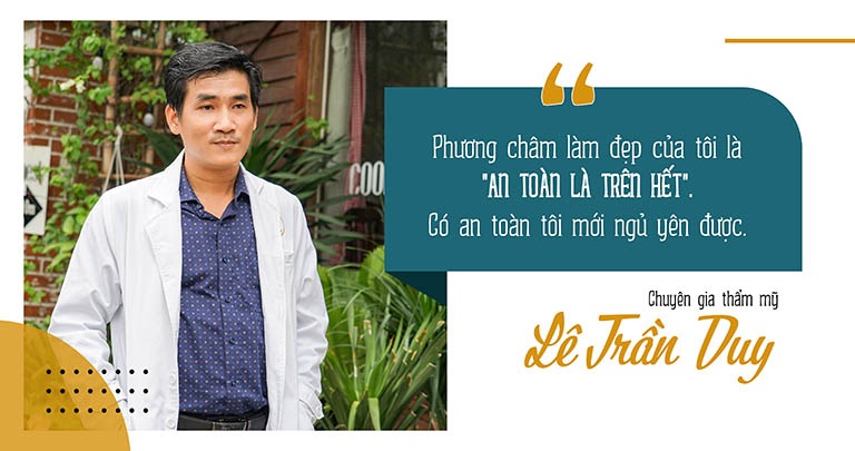 giải pháp ngăn ngừa nâng mũi xong bị khó thở của bác sĩ Lê Trần Duy