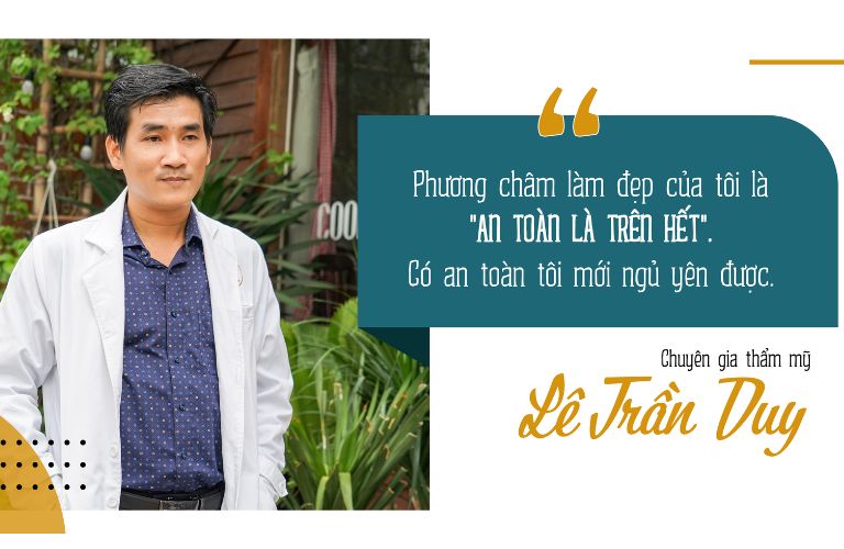 Bác sĩ Lê Trần Duy - Người “điêu khắc” đôi môi tự nhiên