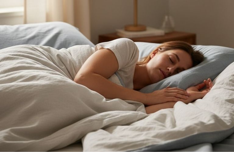 Tránh nằm nghiêng khi ngủ trong vài ngày đầu