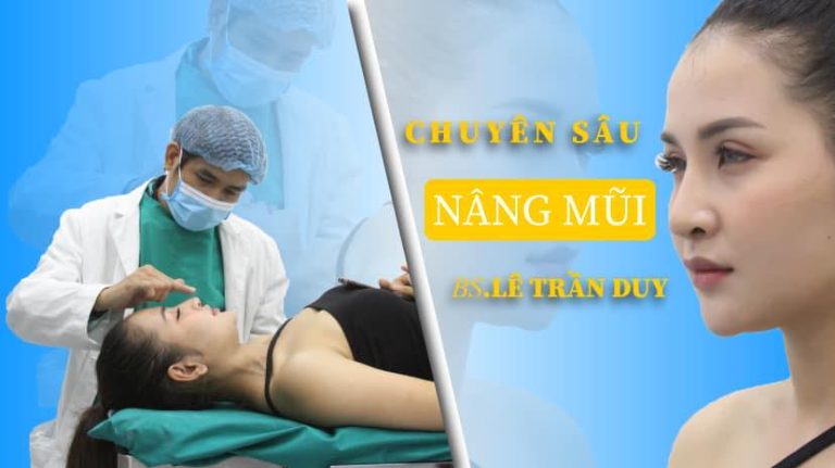 Thẩm mỹ bác sĩ Lê Trần Duy - Địa chỉ nâng mũi uy tín, giúp vết khâu đóng vảy nhanh lành