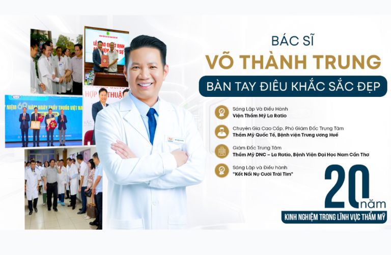 Nâng mũi đẹp, chuẩn tại TP HCM với Bác sĩ Võ Thành Trung